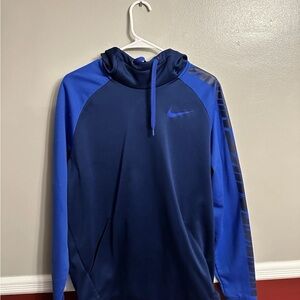Nike Men's Navy and Royal Blue Performance Jacket